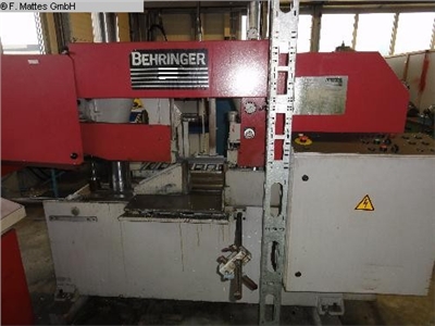 BEHRINGER HBP 360 N / DO Band Saw - Automatic - Horizontal