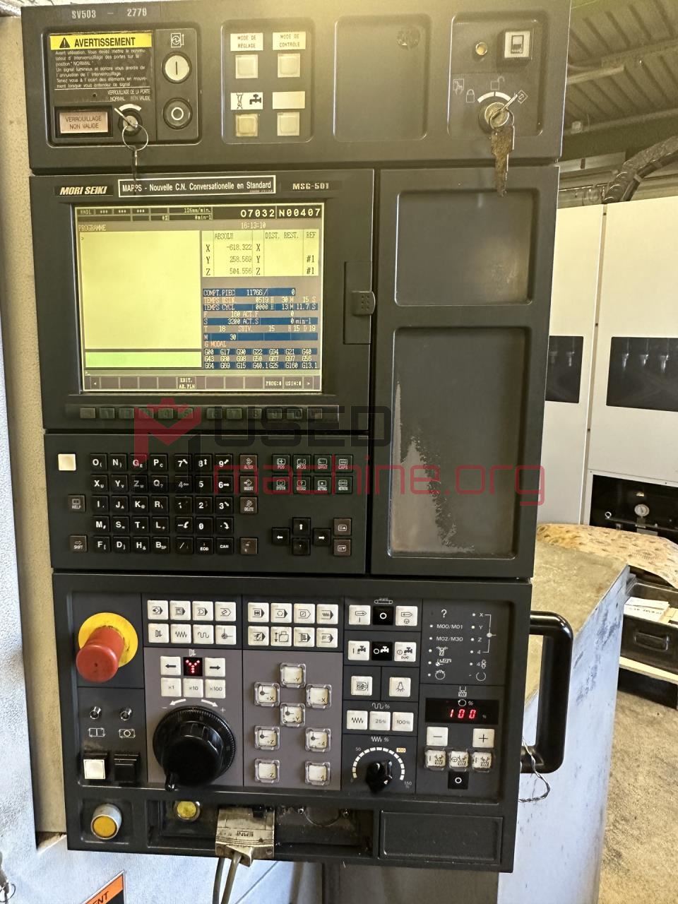 5 Axis Machining Centre MORI SEIKI SV-503B/40