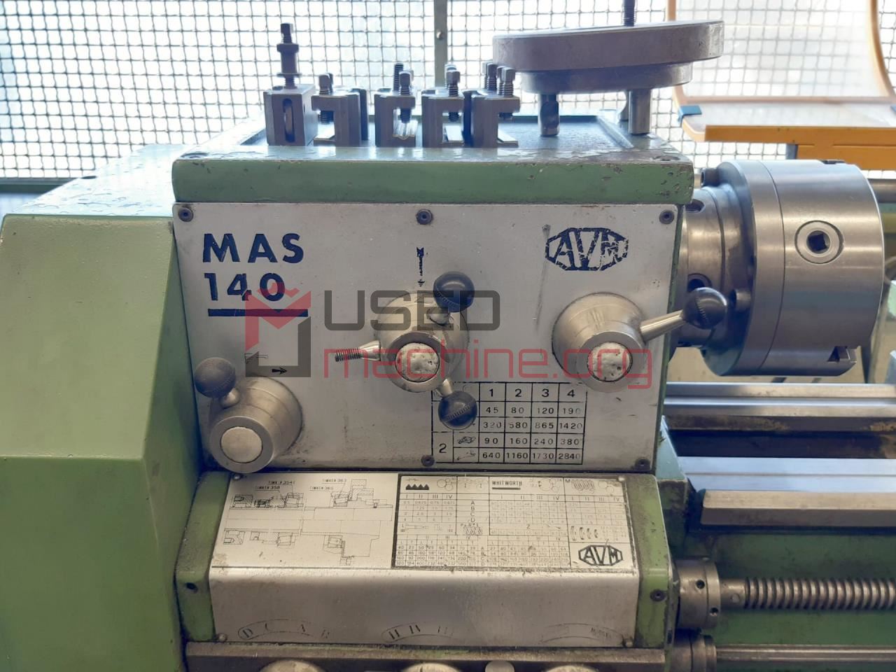 Centre Lathe ANGELINI MAS 140