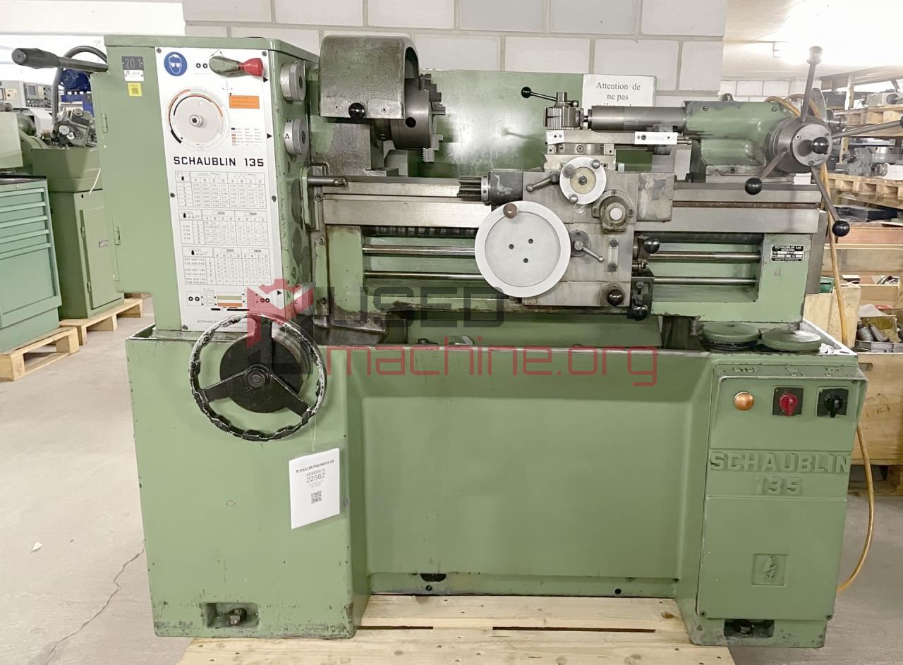 Centre Lathe SCHAUBLIN 135