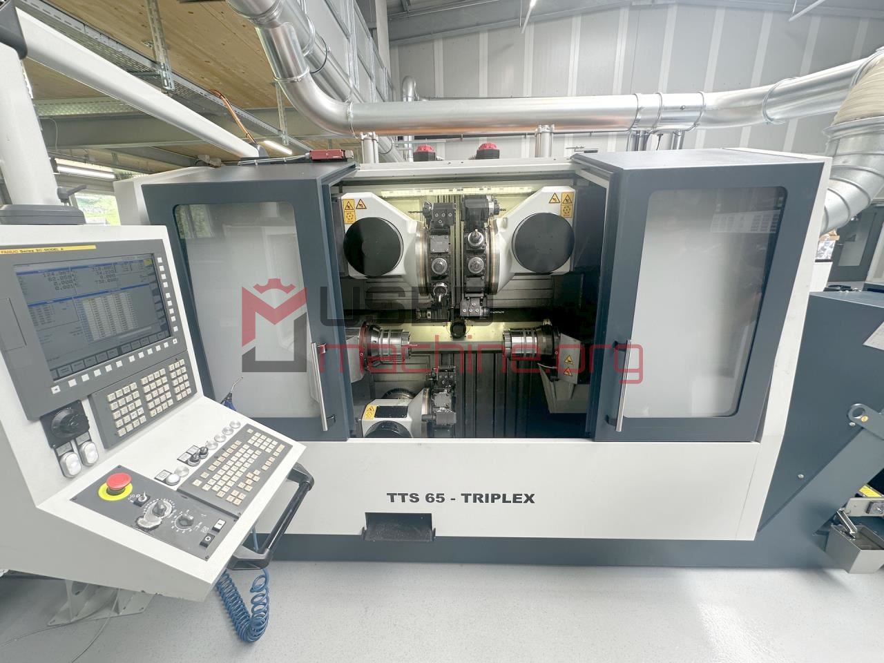 CNC Lathe and Machining Centers SPINNER TTS 65 - TRIPLEX