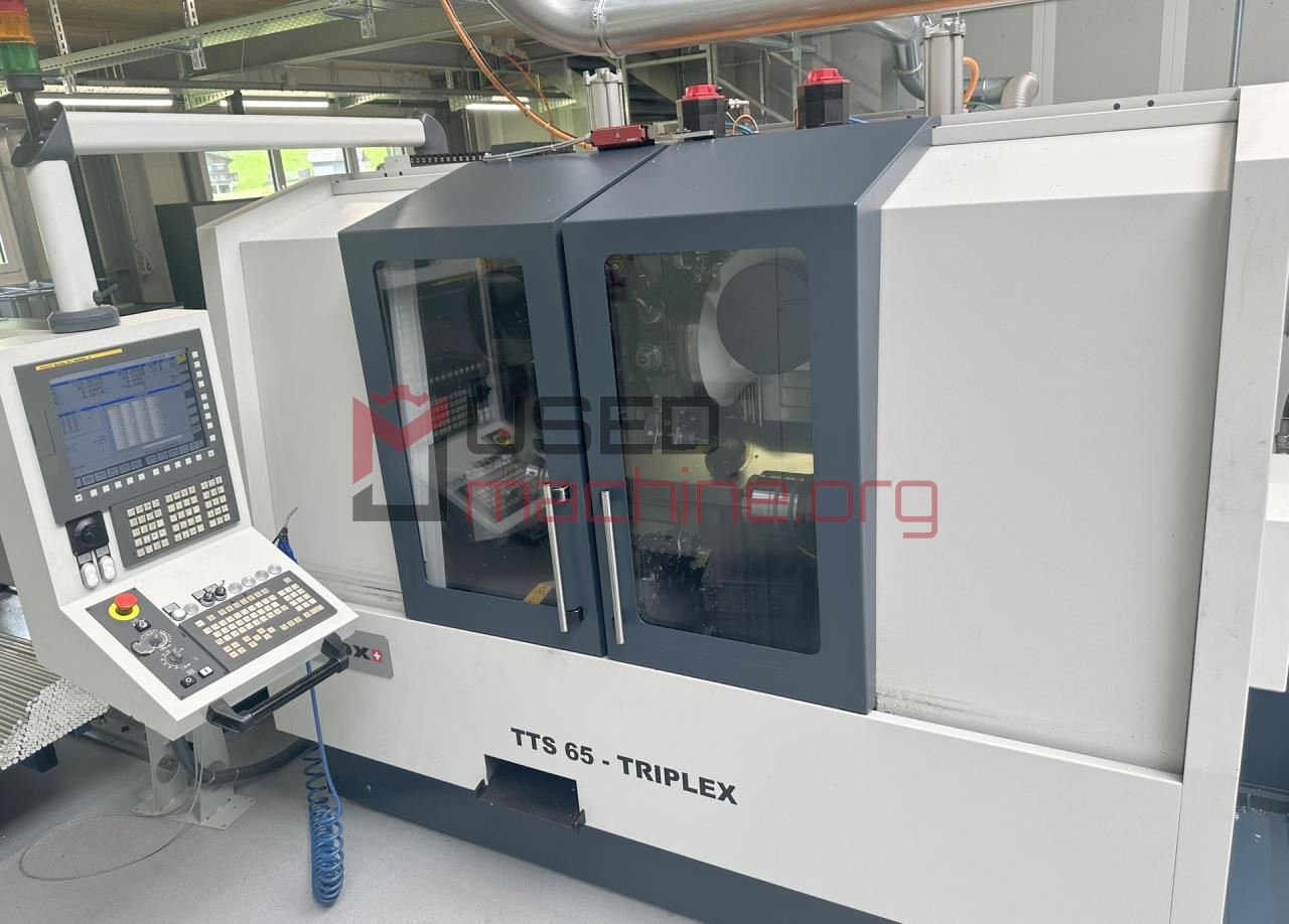 CNC Lathe and Machining Centers SPINNER TTS 65 - TRIPLEX