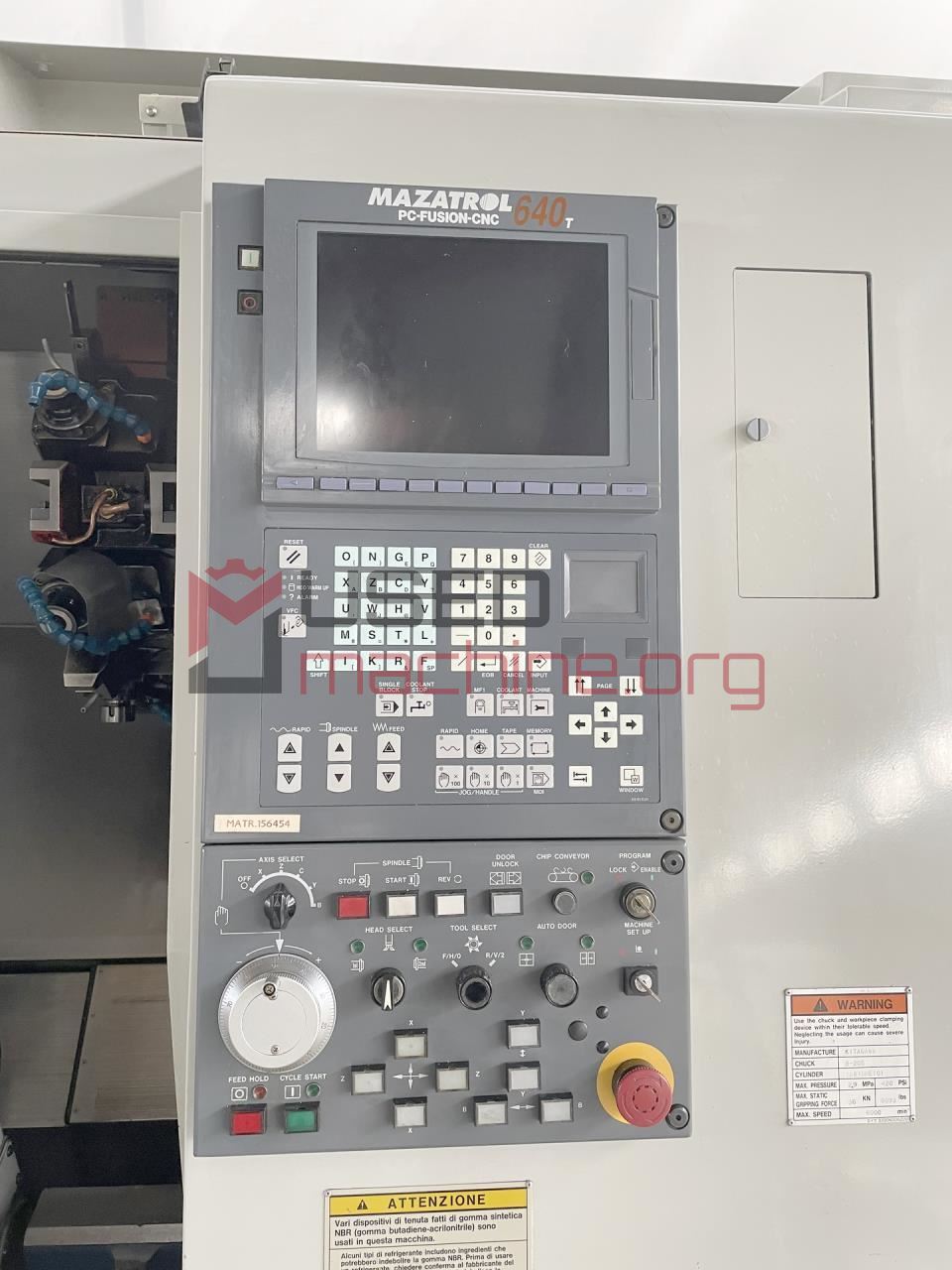 Cnc Lathe MAZAK SUPER QUICK TURN 100MSY