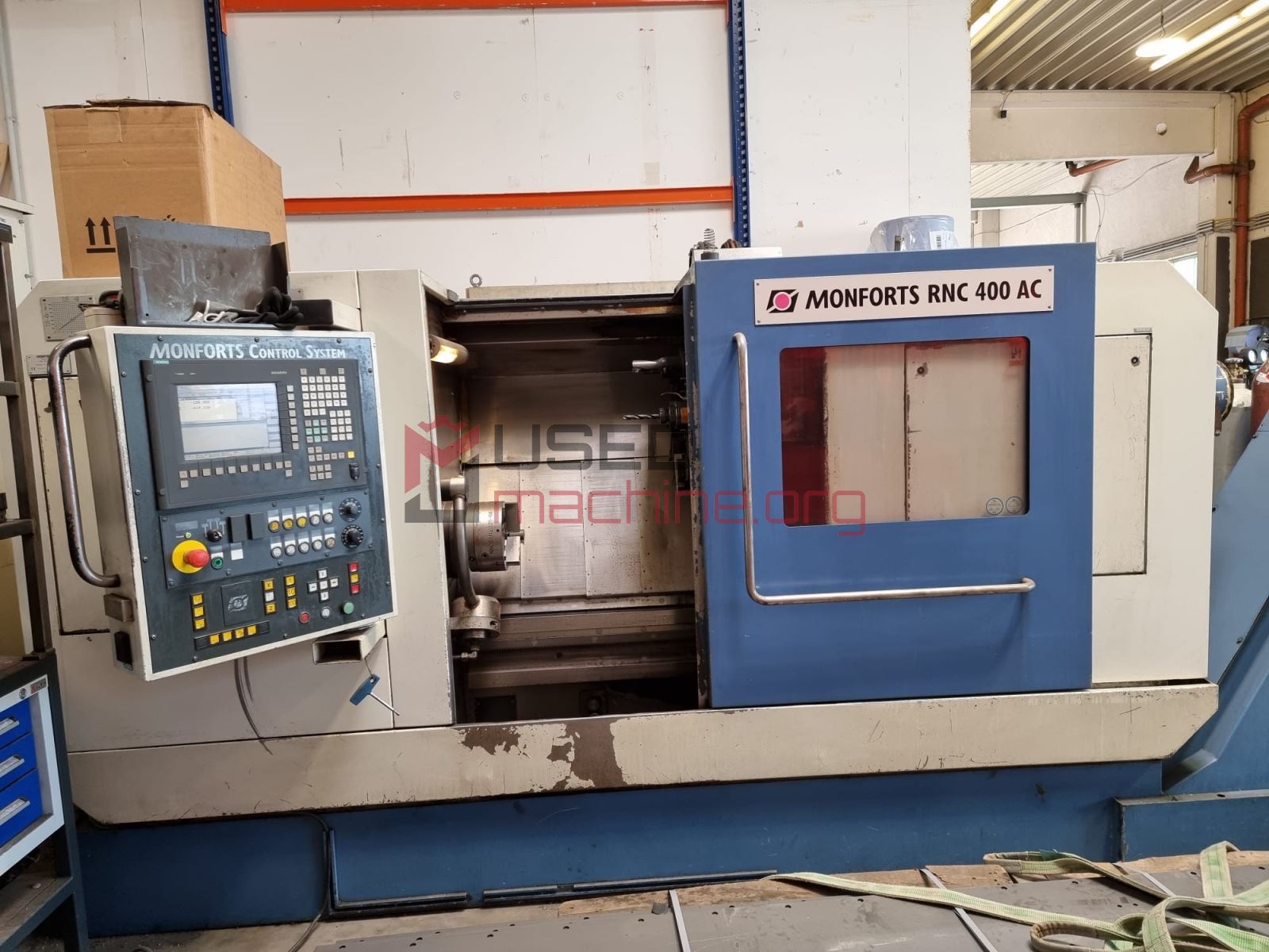 Cnc Lathe MONFORST RNC 400 AC