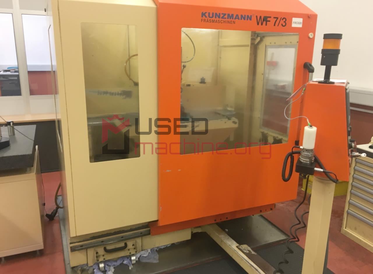 Cnc Milling Machine KUNZMANN WF 7/3