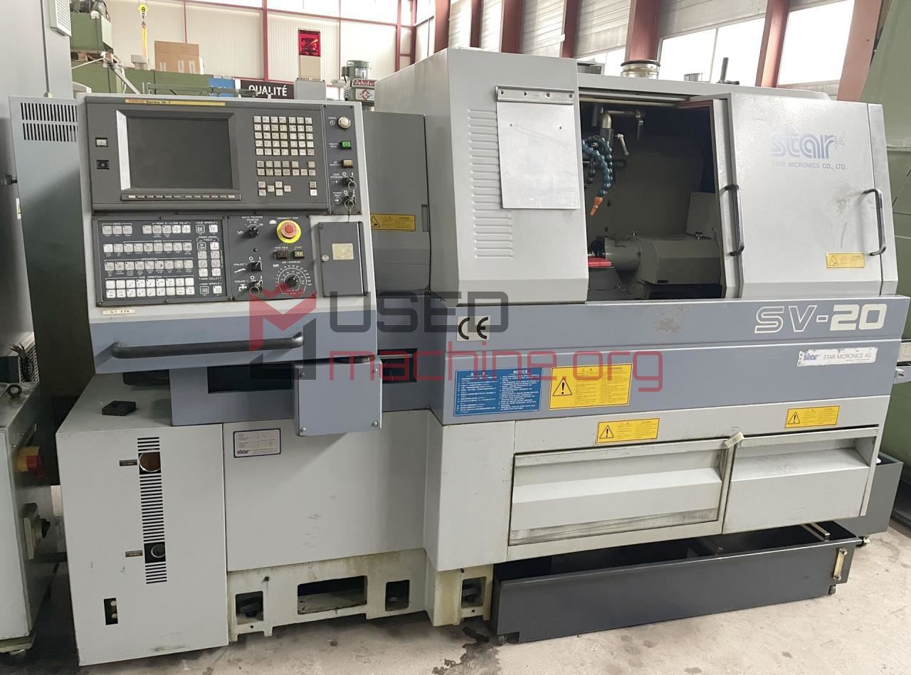 CNC Swiss Type Lathe STAR SV-20