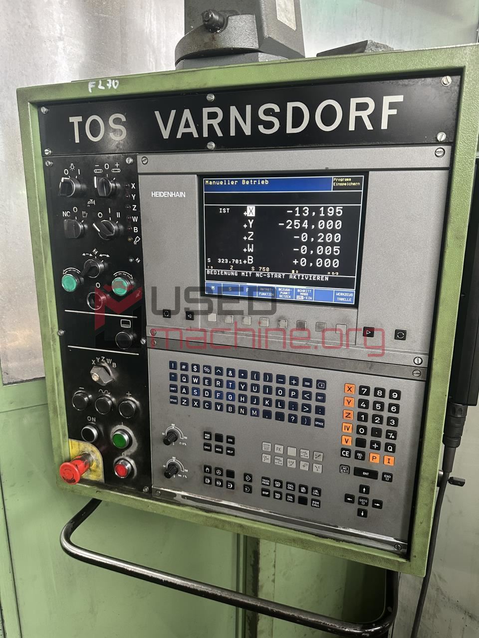 TOS VARNSDORF WHN 110 Q Borverk