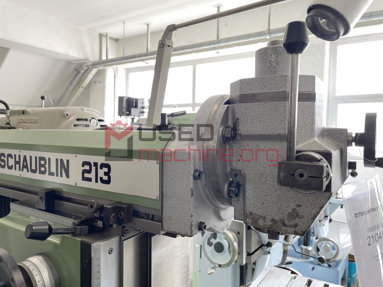 Universal Milling Machine SCHAUBLIN 213