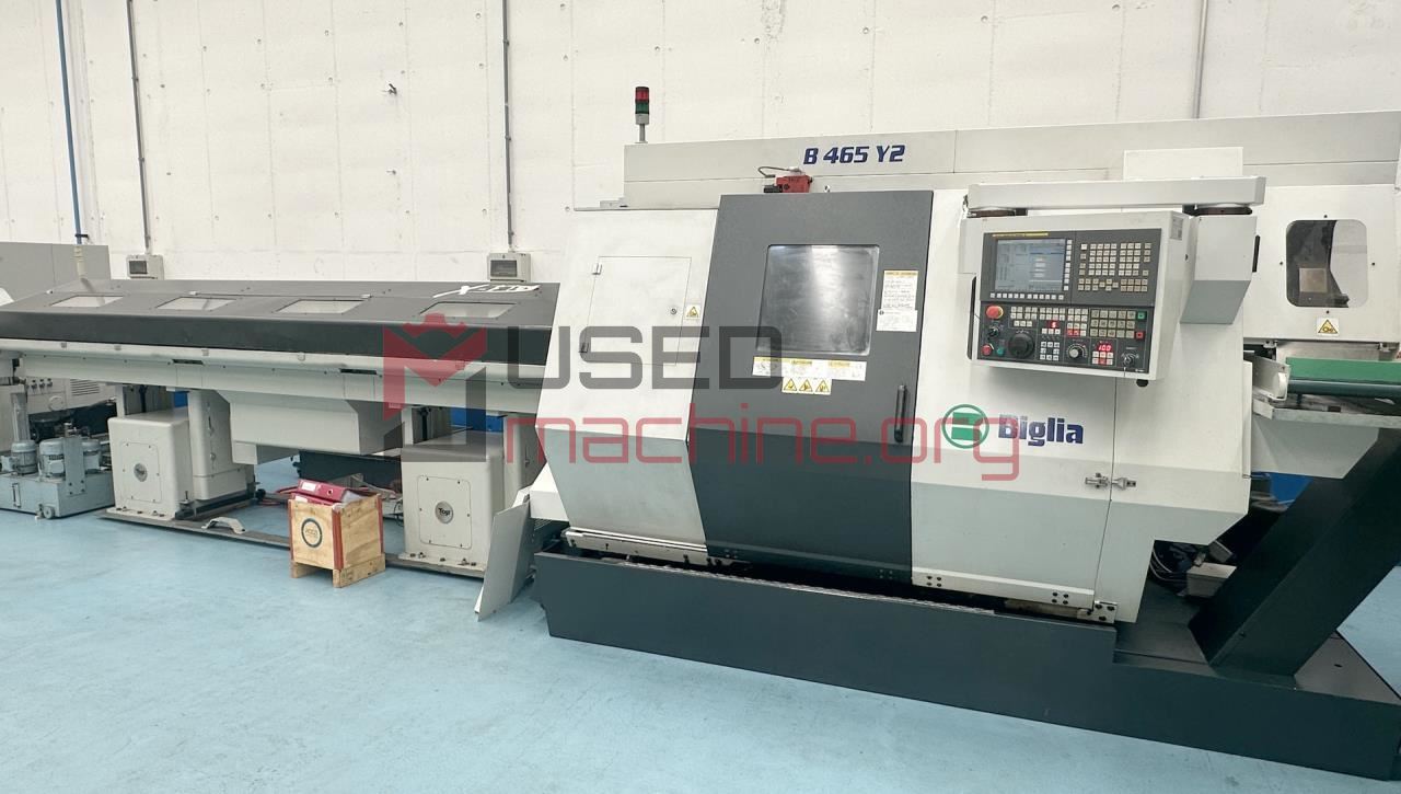 Cnc Lathe BIGLIA B 465 T2Y2