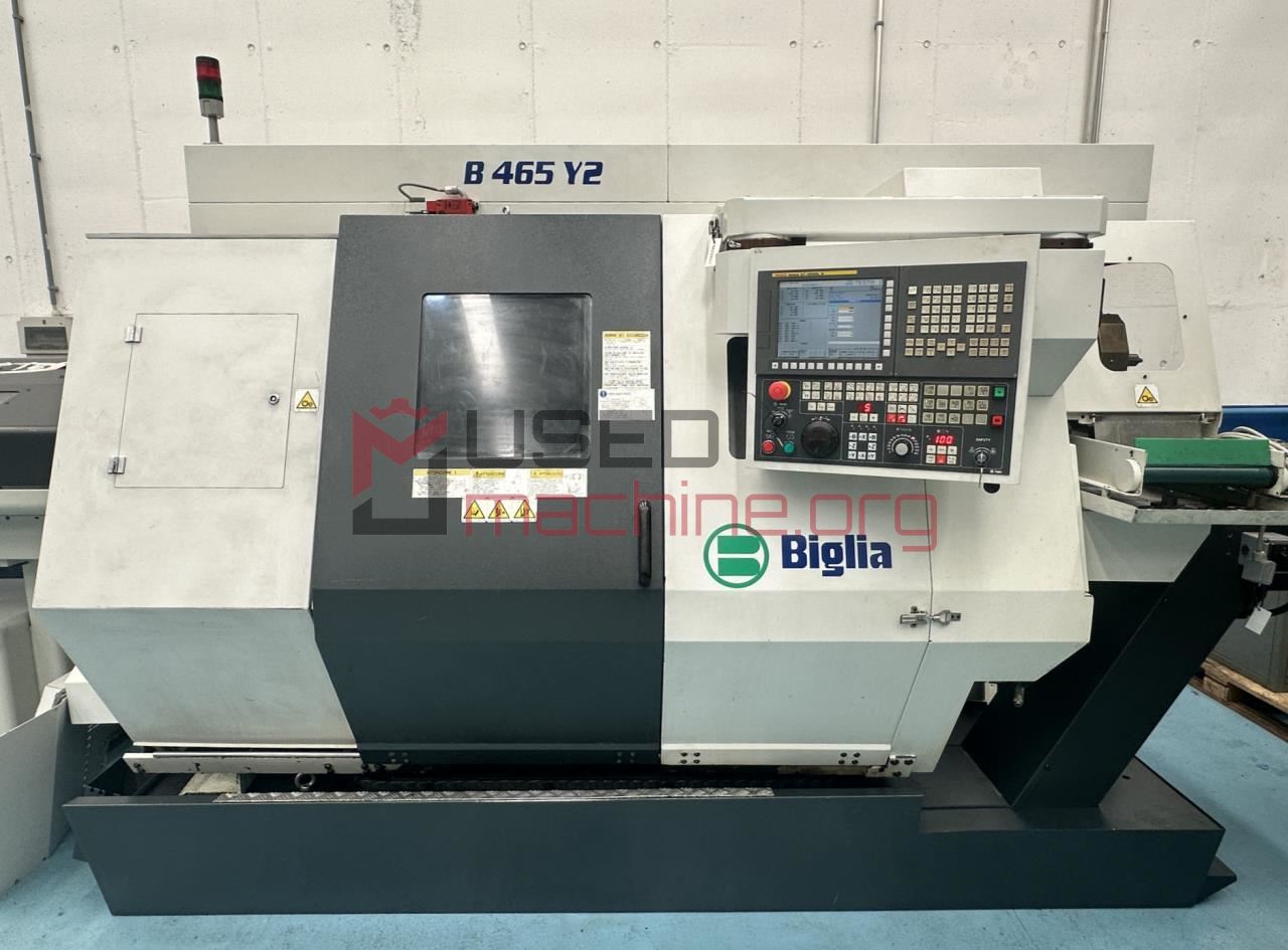 Cnc Lathe BIGLIA B 465 T2Y2