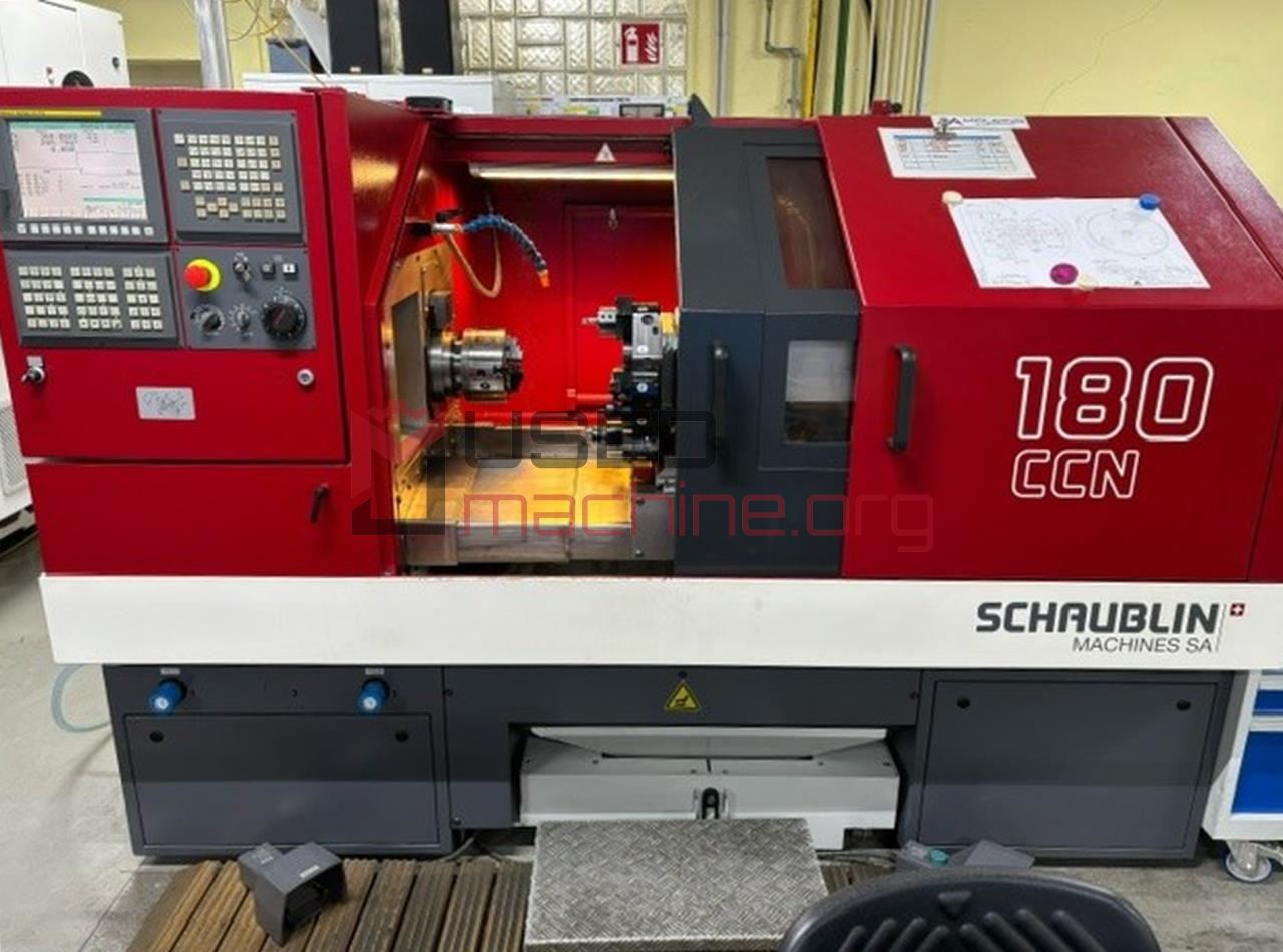 Cnc Lathe SCHAUBLIN 180 CCN R-TM