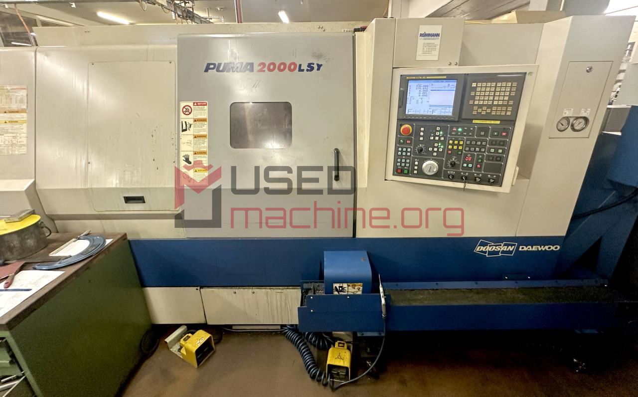 Cnc Lathe DOOSAN PUMA 2000 LSY