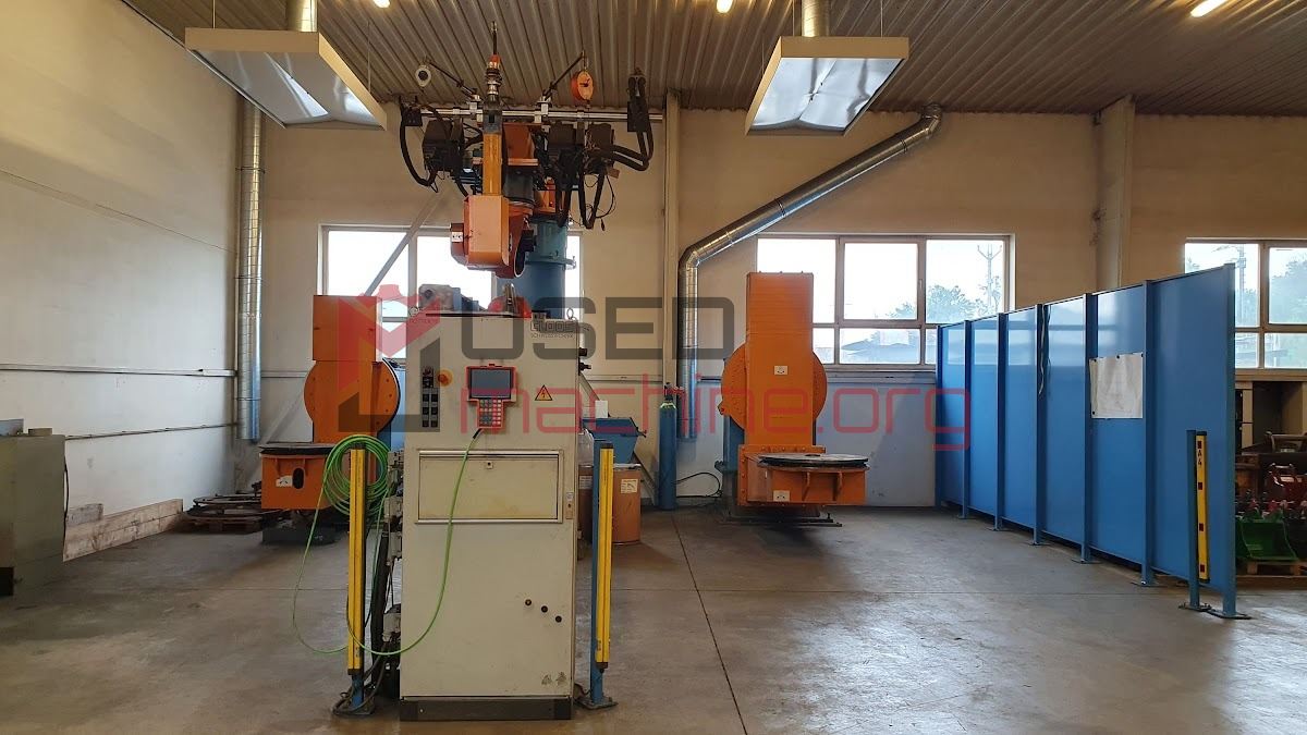 CLOOS Romat 350, GLC 630, WPV - Robotic welding system CLOOS