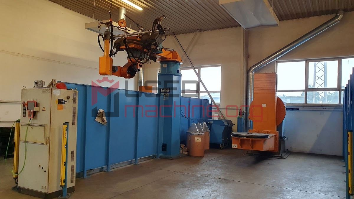 CLOOS Romat 350, GLC 630, WPV - Robotic welding system CLOOS