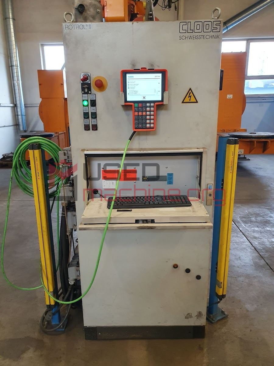 CLOOS Romat 350, GLC 630, WPV - Robotic welding system CLOOS