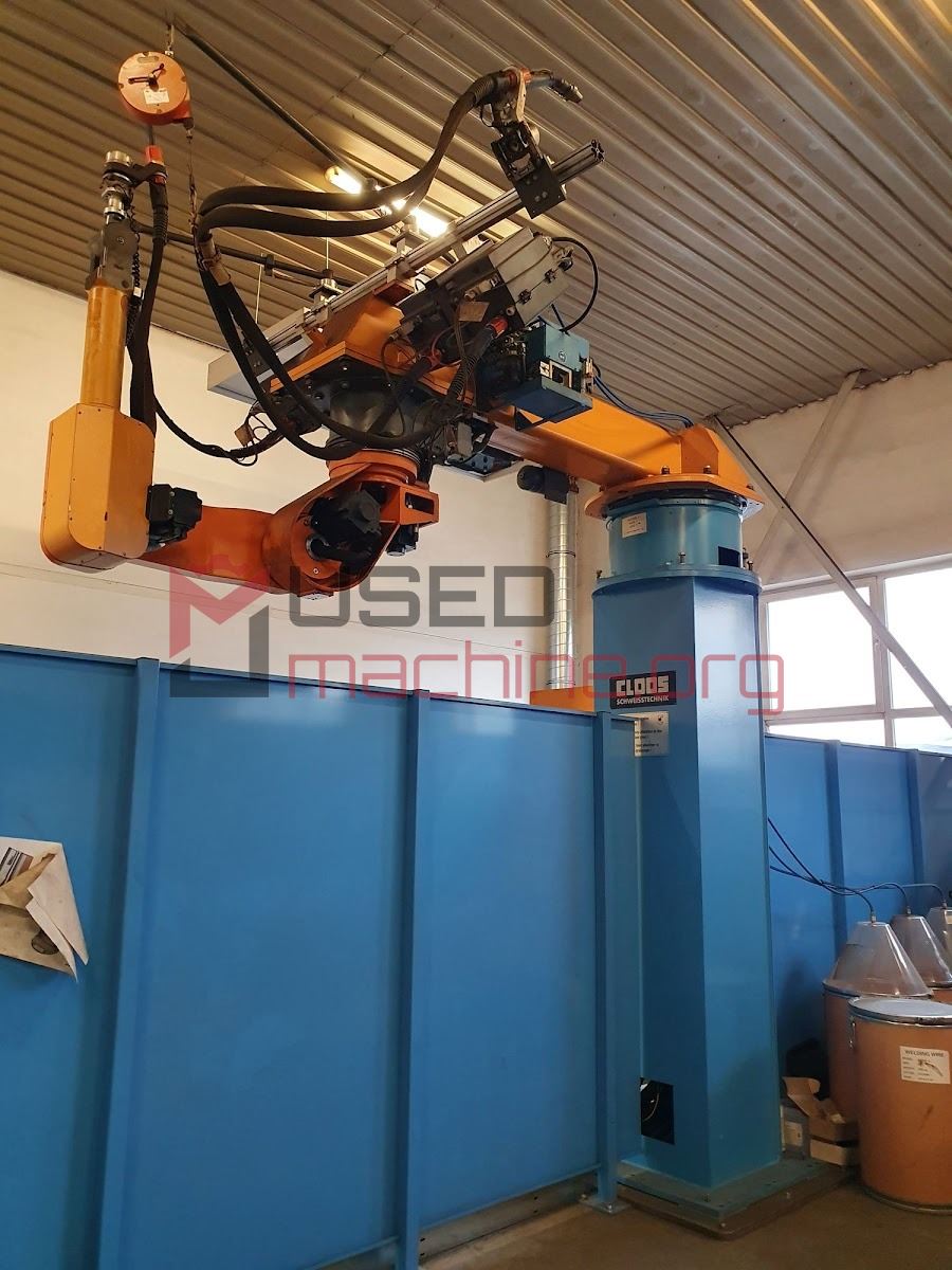 CLOOS Romat 350, GLC 630, WPV - Robotic welding system CLOOS