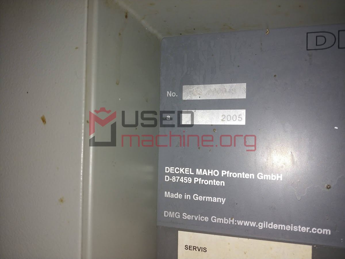 DMU 60 monoBlock - machining centres - vertical