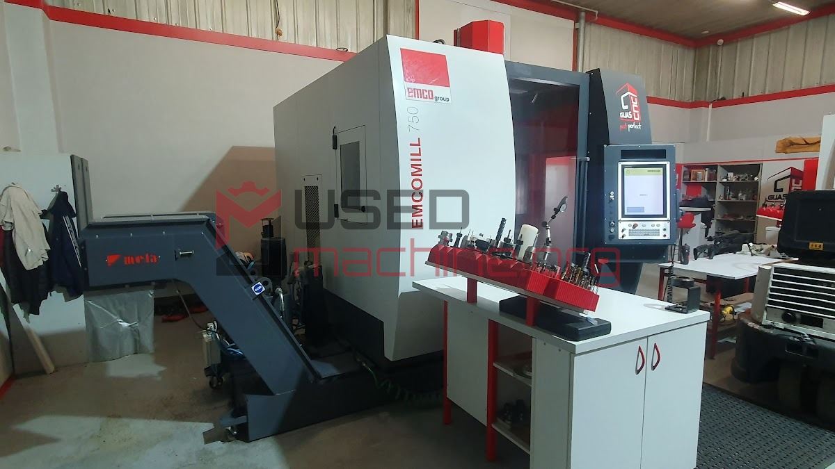 EMCOMILL 750 machining centres vertical