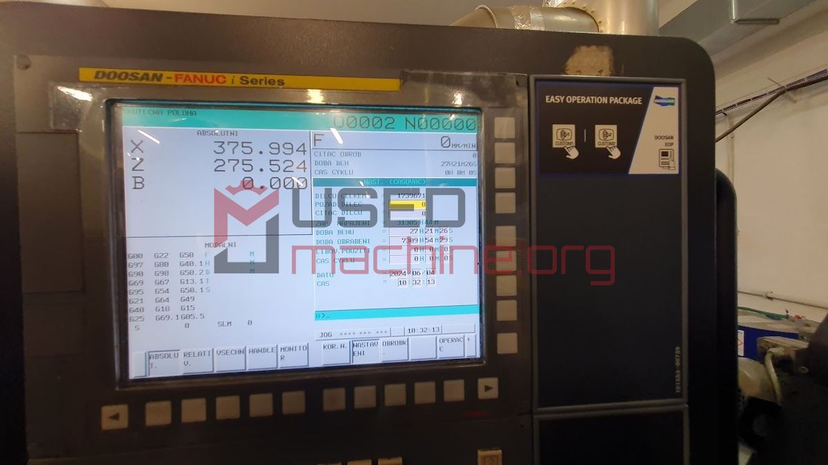 LYNX 2100A + ROBOTEC APC7 CNC lathe
