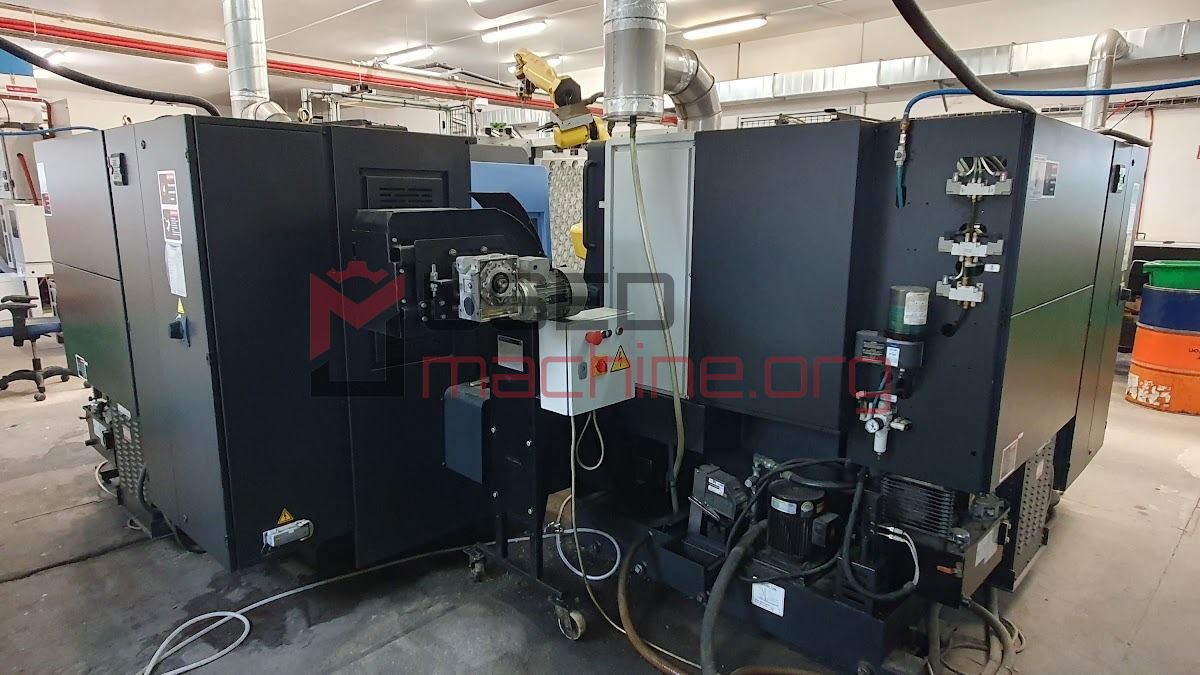LYNX 2100A + ROBOTEC APC7 CNC lathe