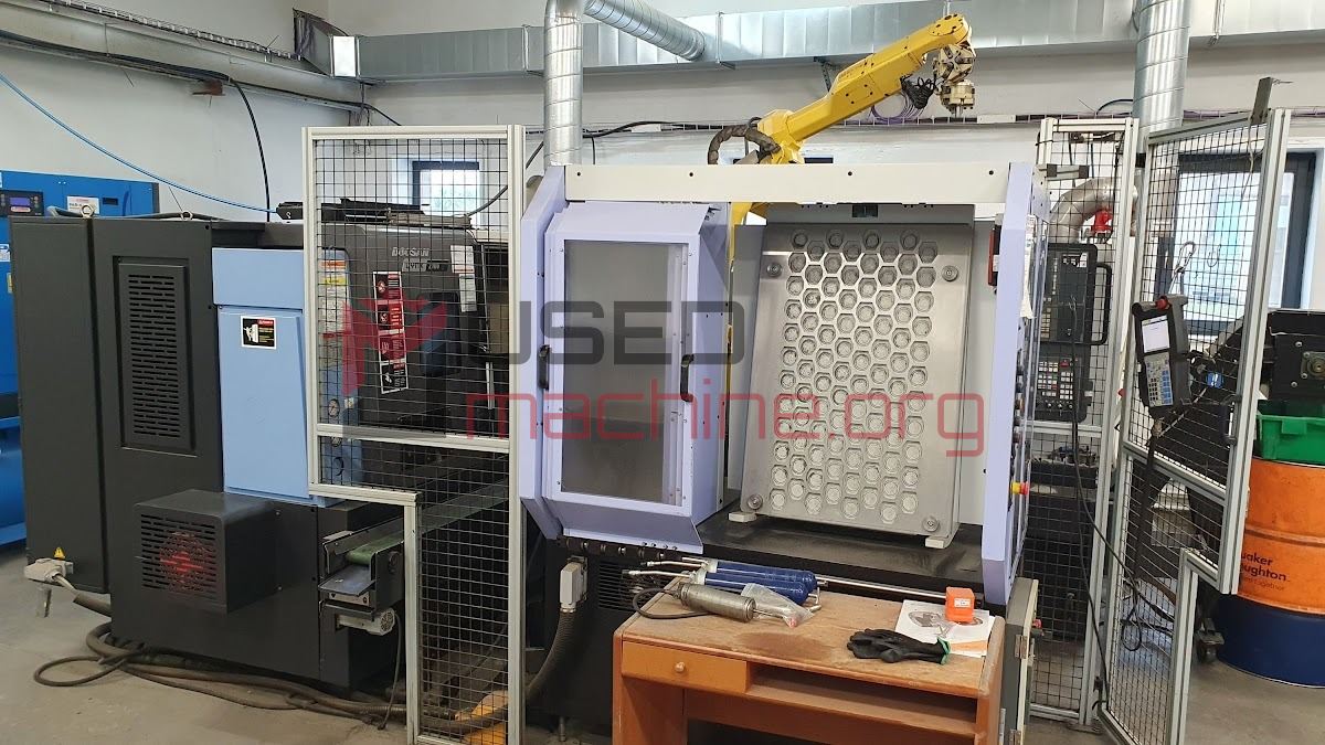 LYNX 2100A + ROBOTEC APC7 CNC lathe