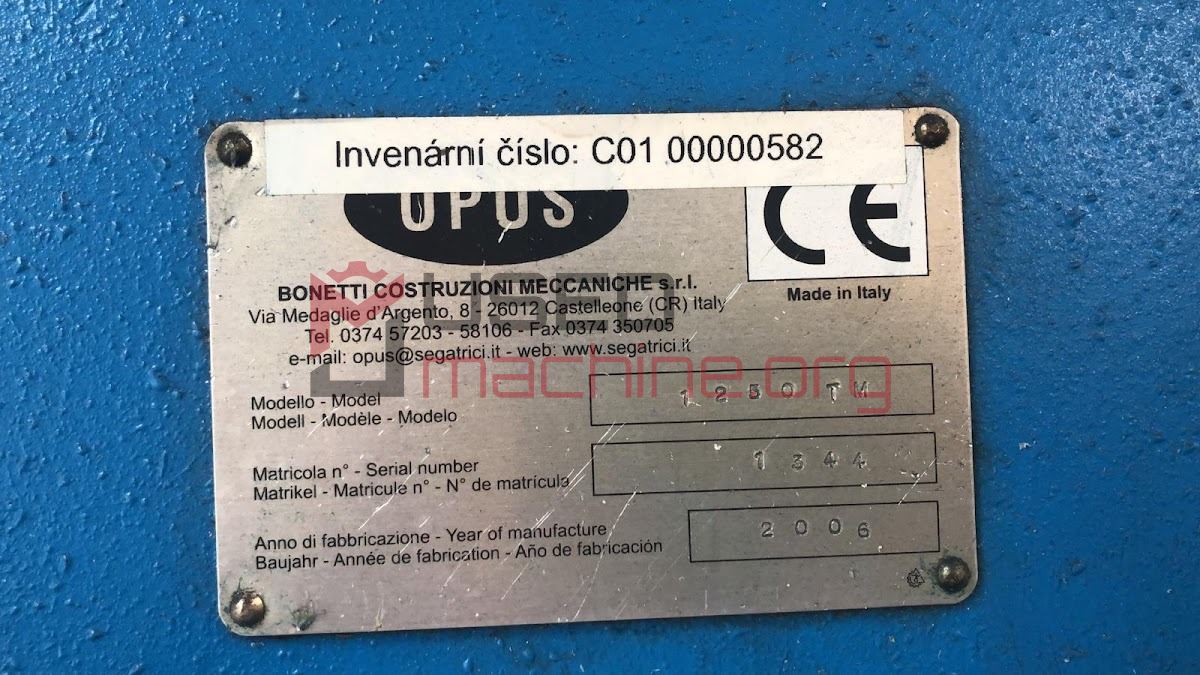 OPUS 1250 TM saw