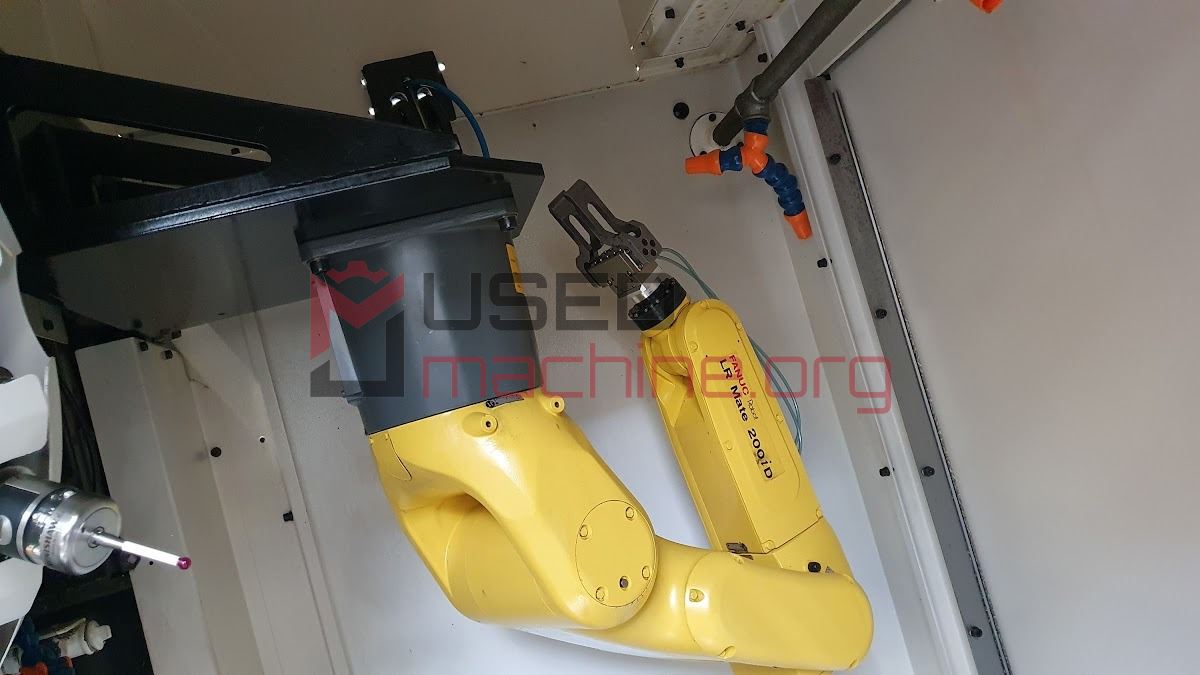 ROBODRILL ALFA D21LiB5 + robot FANUC LR Mate 200iD / machining centres vertical