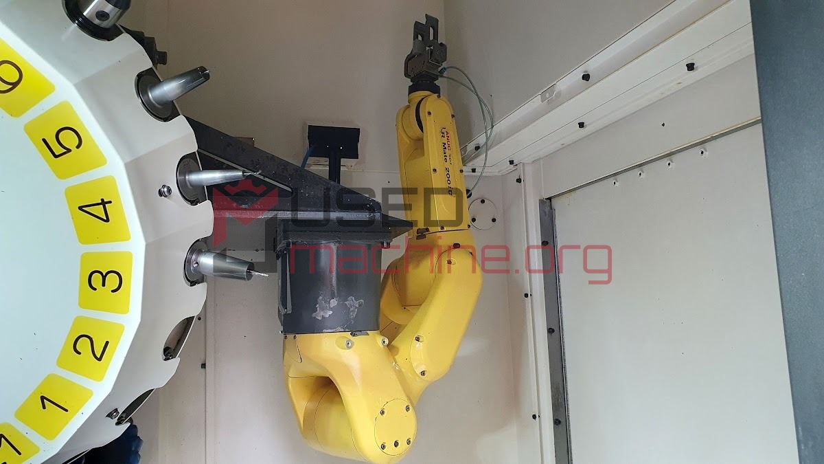 ROBODRILL ALFA D21LiB5 + robot FANUC LR Mate 200iD / machining centres vertical