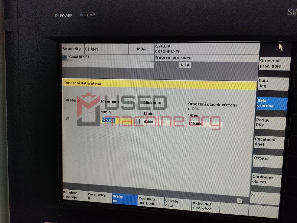 Schiess 3 DKE 280 - Vertical Lathes / Single column