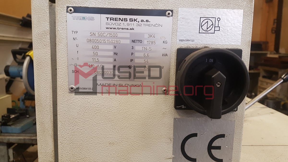 SN 50C/1500 - lathes