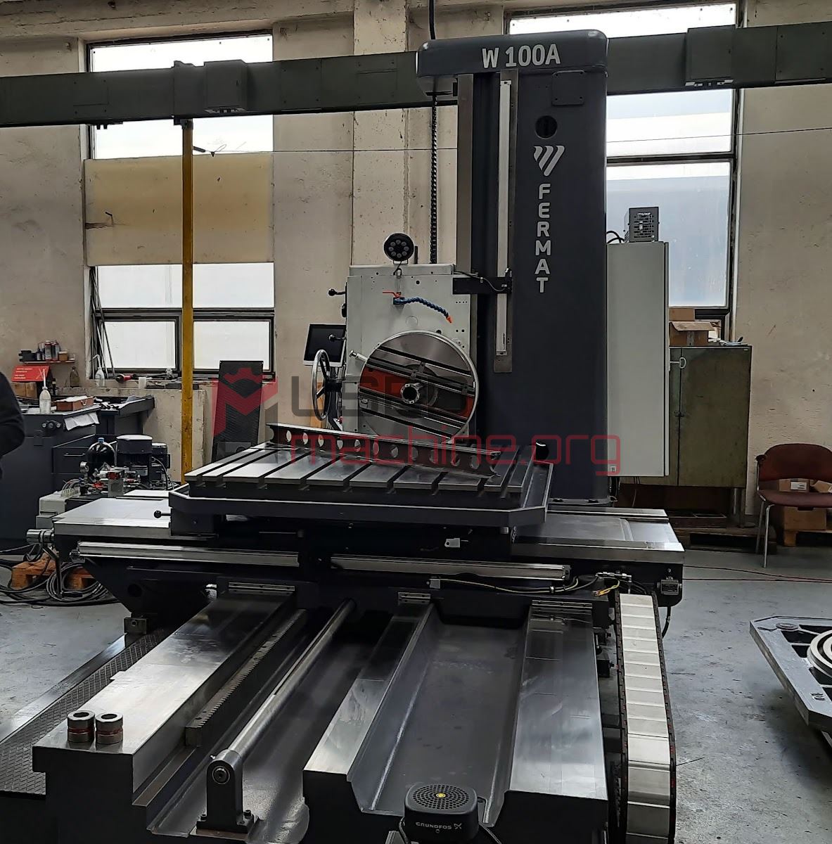 W 100 A - Horizontal Boring Machine, Table Type