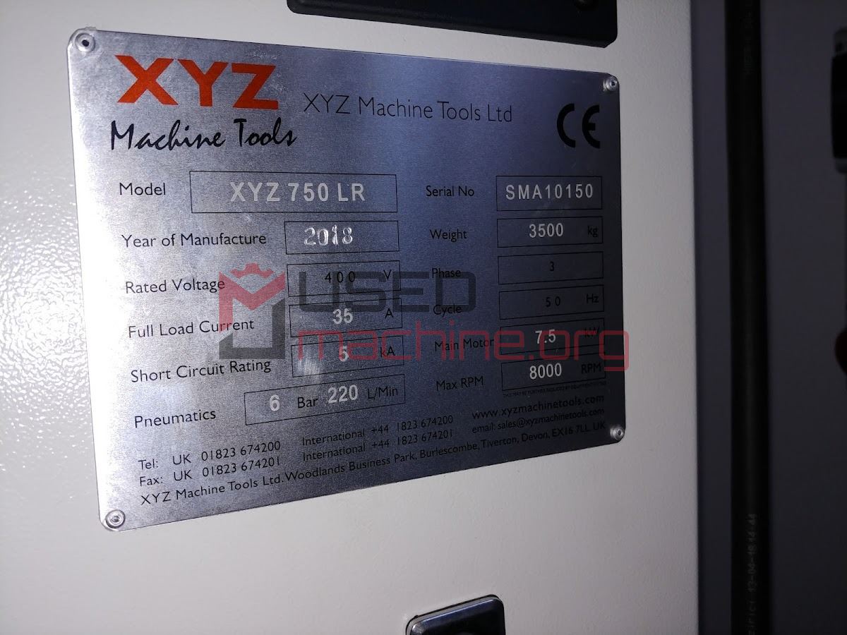 XYZ 750 LR Machining centres / Vertical