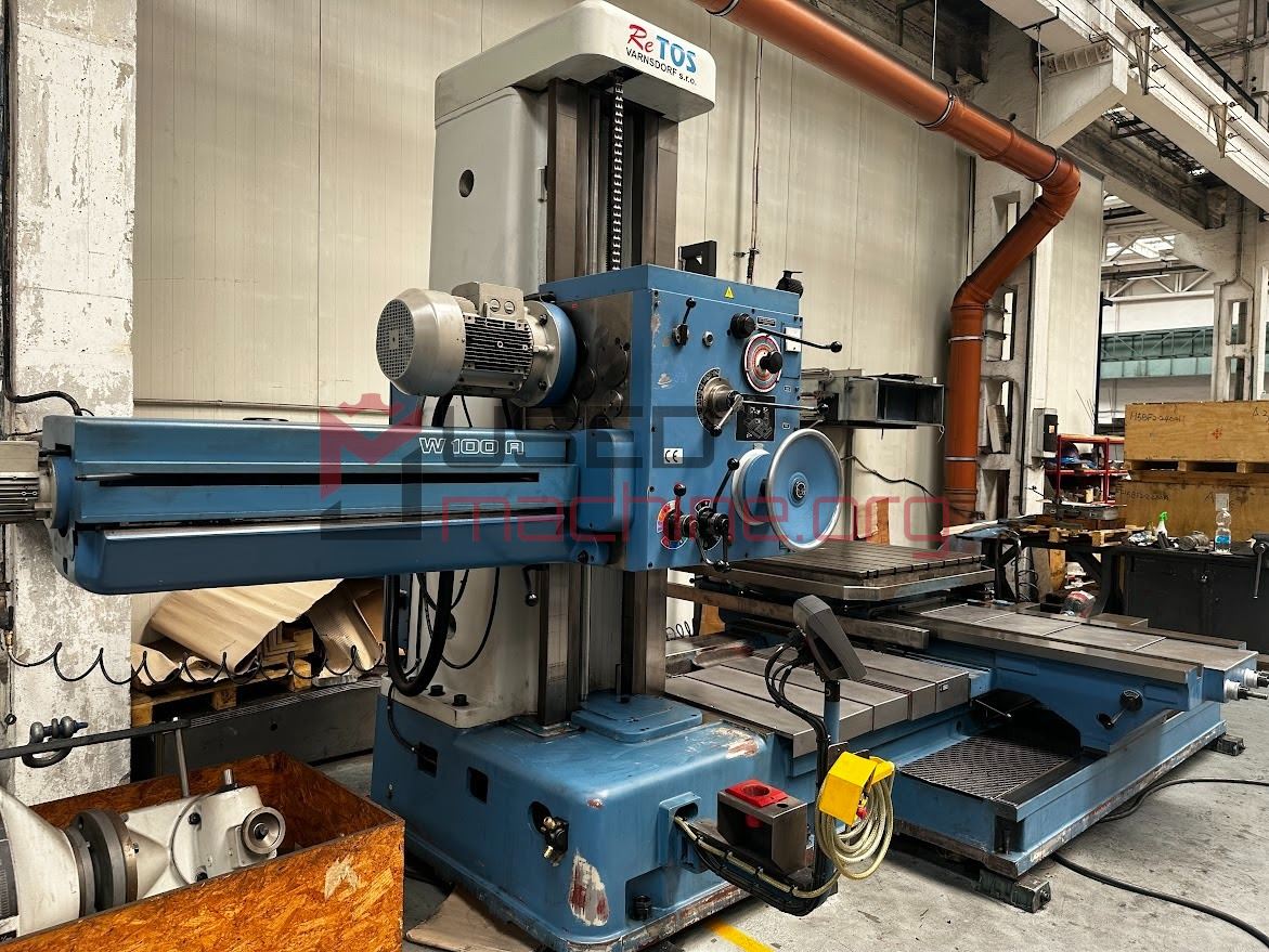 RETOS VARNSDORF W 100 A - Table horizontal boring machine