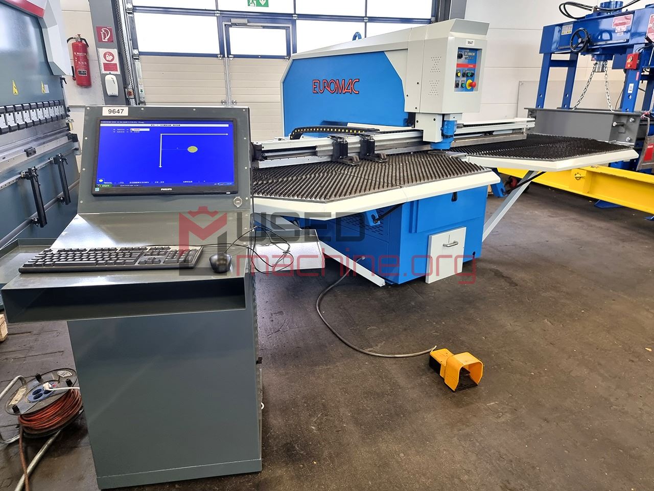 CNC punching and nibbling machine EUROMAC ZX 1000/30