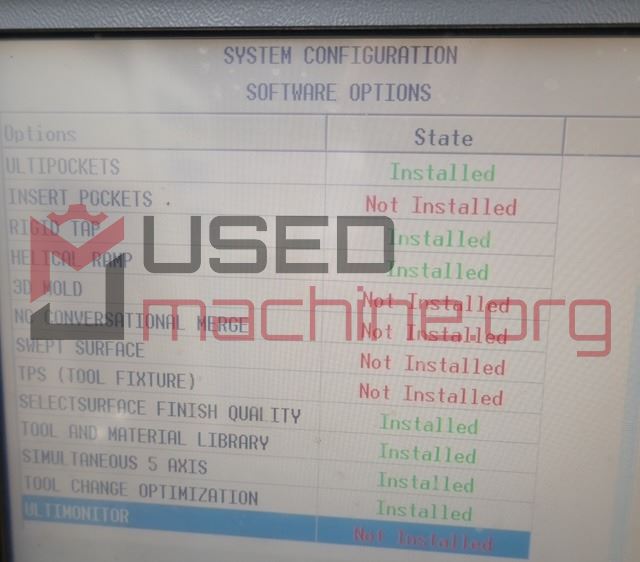 HURCO VMX 24M VERTICAL MACHING CENTRE WITH 5 AXIS