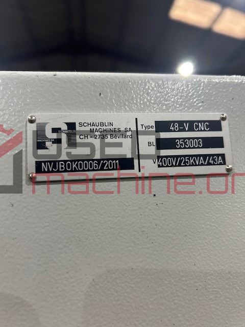 SCHAUBLIN 48-V-15K