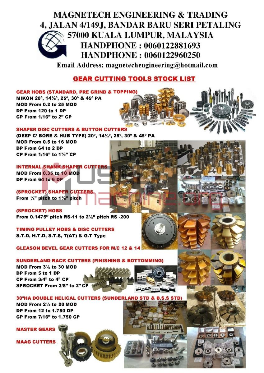 CRAVEN Automatic Hob Sharpening Machine