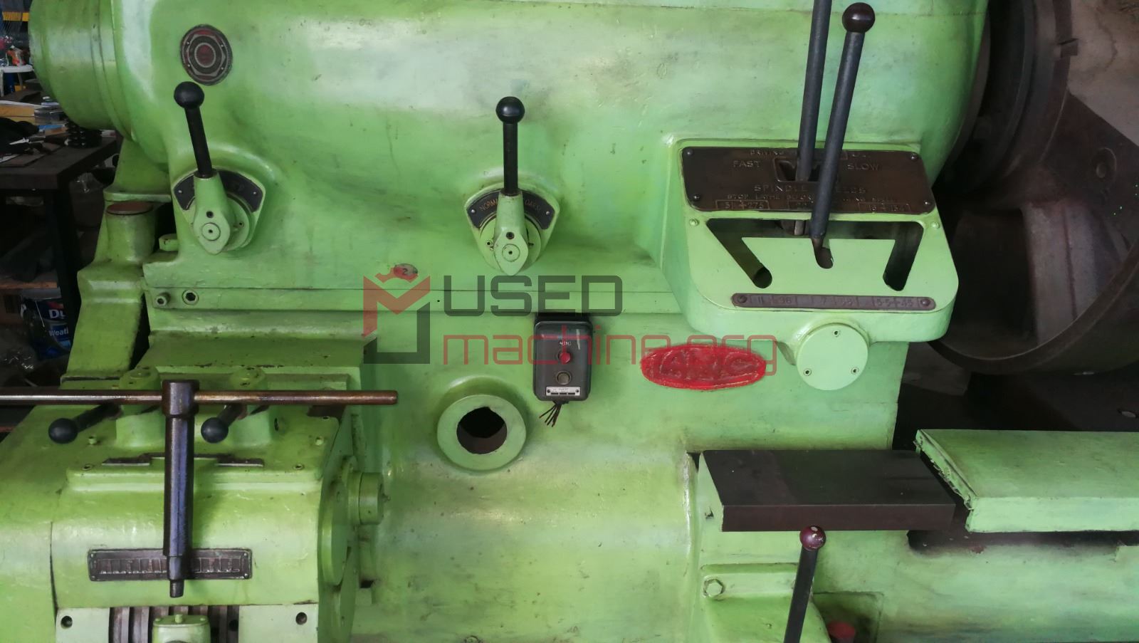 Lang Boring &amp; Facing Turret Heavy Duty Lathe Machine (UK)