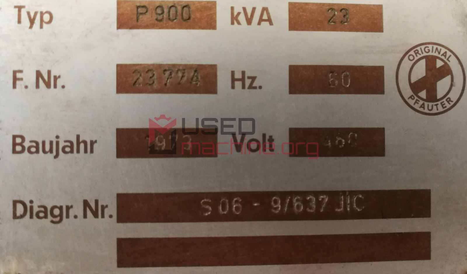 PFAUTER P900 UNIVERSAL GEAR HOBBING MACHINE WITH CROWNING