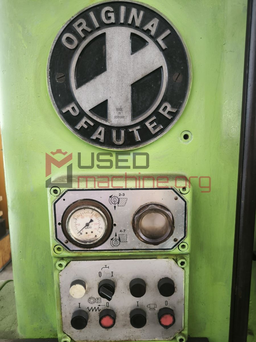 PFAUTER RS2V Vertical gear hobbing machine