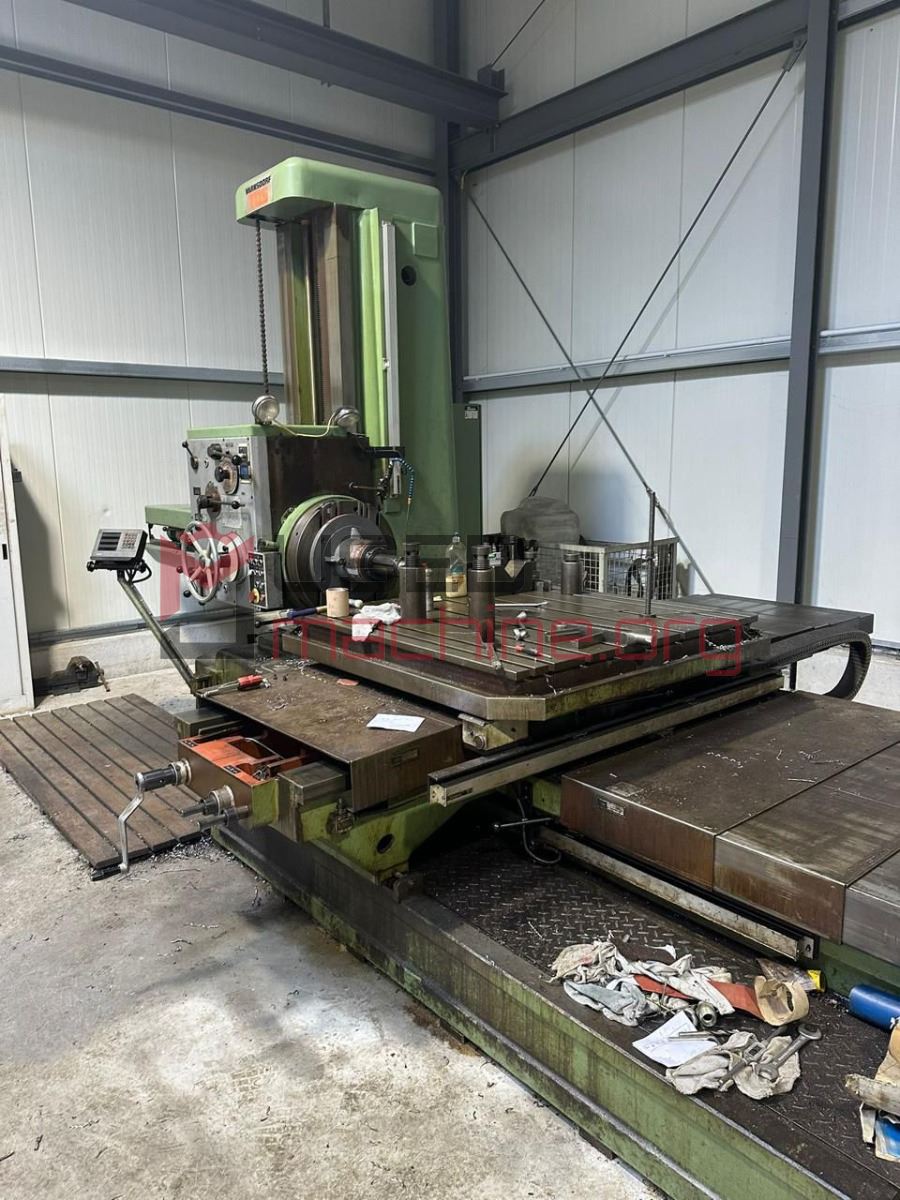 Tos Varnsdorf W 100 A - Horizontal Boring Machine, table type