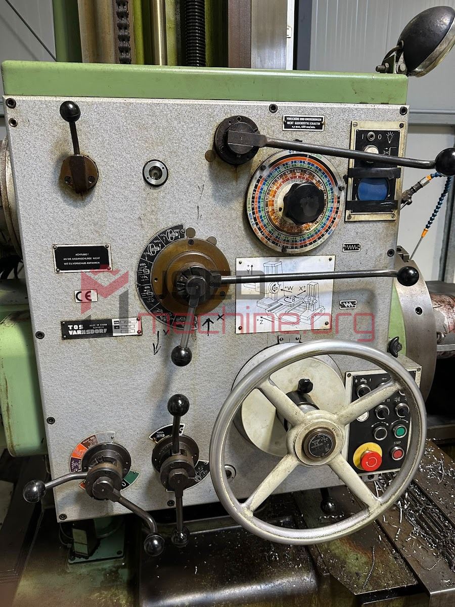 Tos Varnsdorf W 100 A - Horizontal Boring Machine, table type