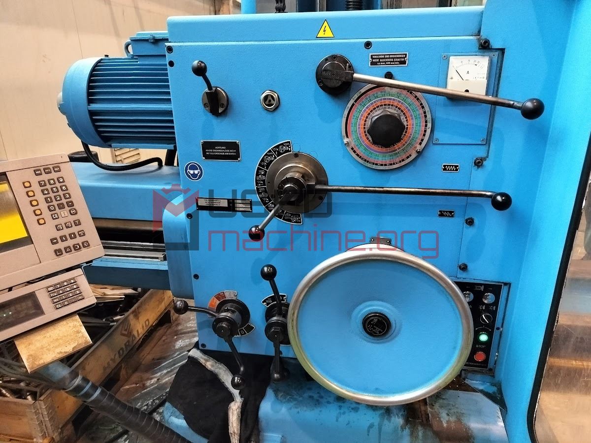 TOS Varnsdorf W 100 A - Borers horizontal, Table