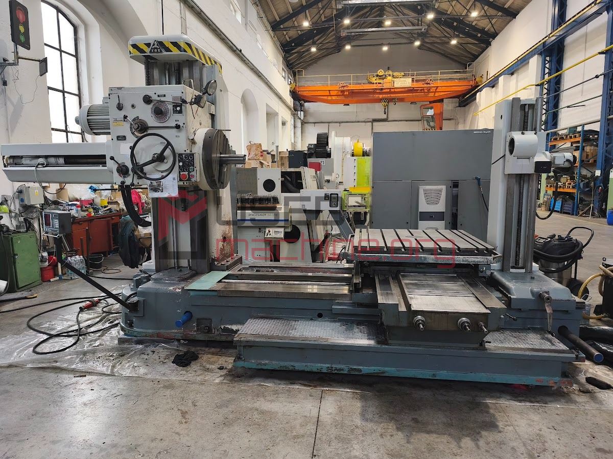 TOS Varnsdorf W 100 A - Borers horizontal Table