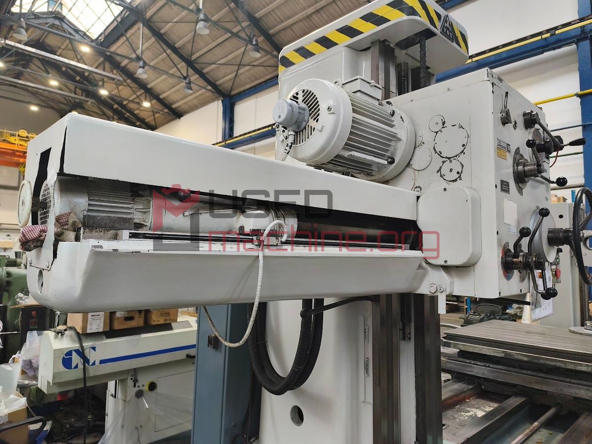 TOS Varnsdorf W 100 A - Borers horizontal Table