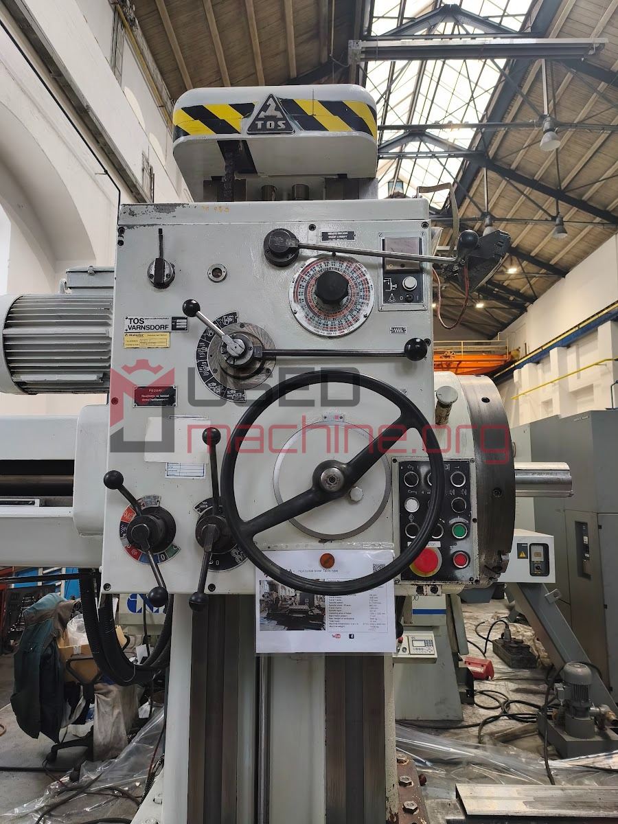 TOS Varnsdorf W 100 A - Borers horizontal Table