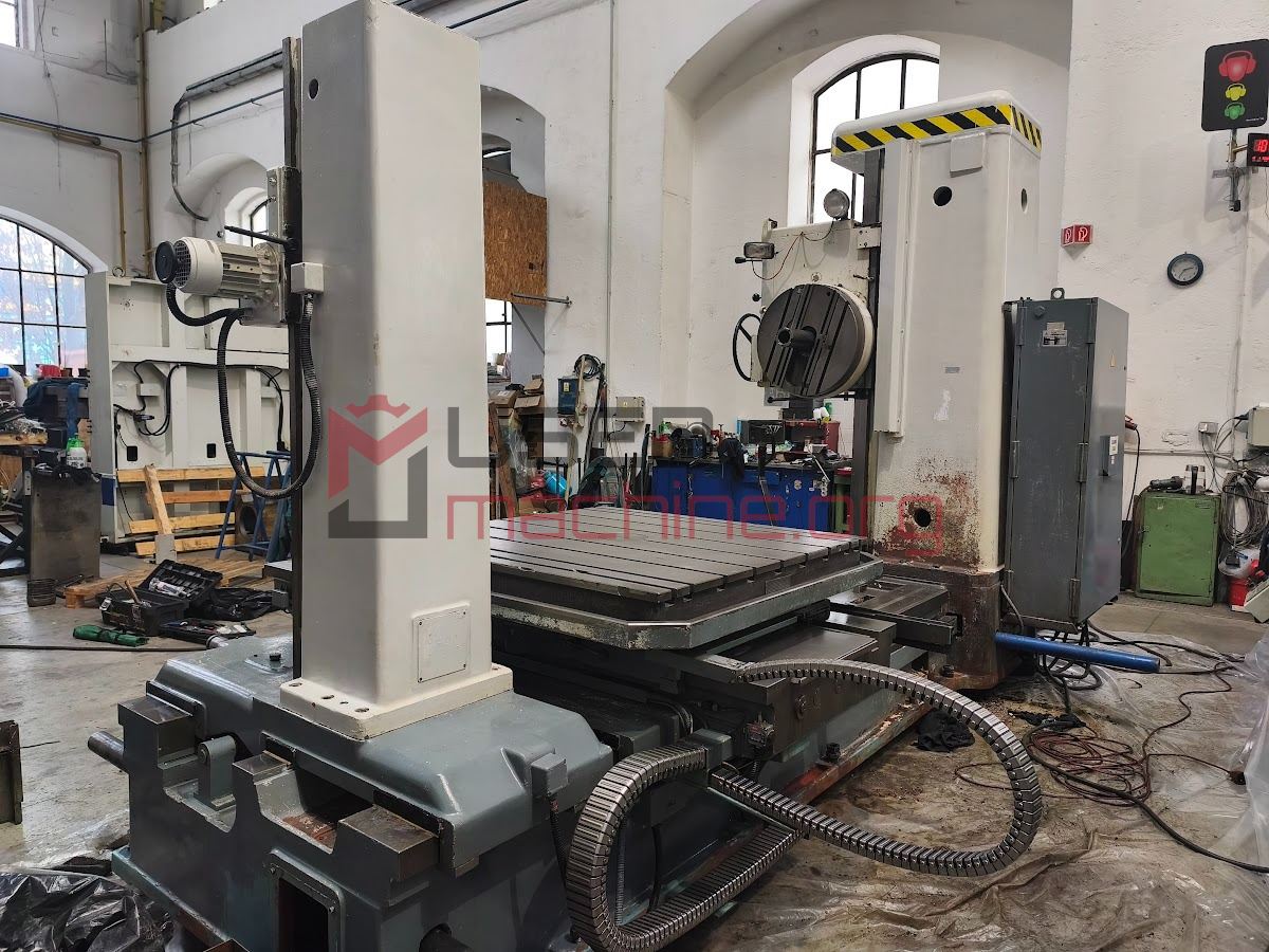 TOS Varnsdorf W 100 A - Borers horizontal Table