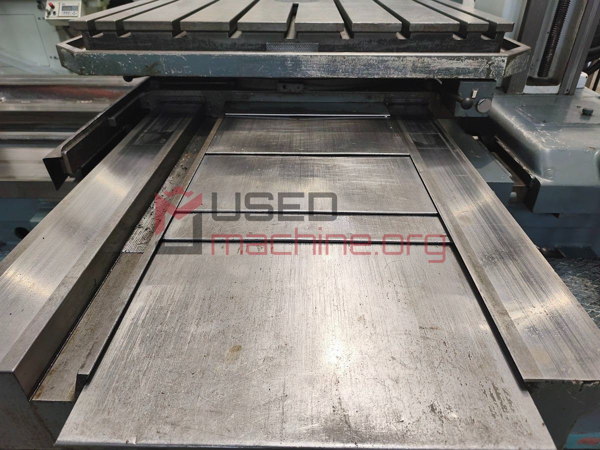 TOS Varnsdorf W 100 A - Borers horizontal Table