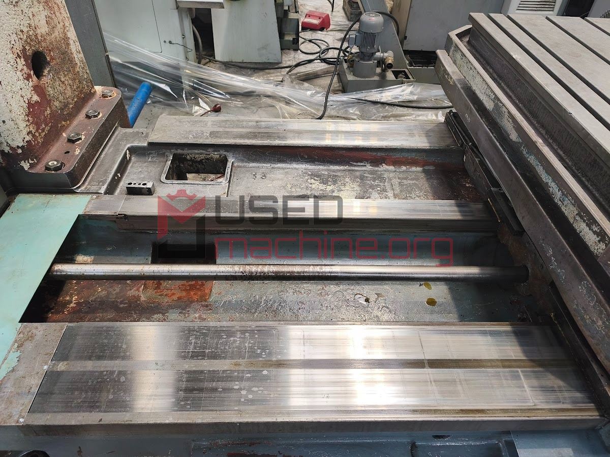 TOS Varnsdorf W 100 A - Borers horizontal Table