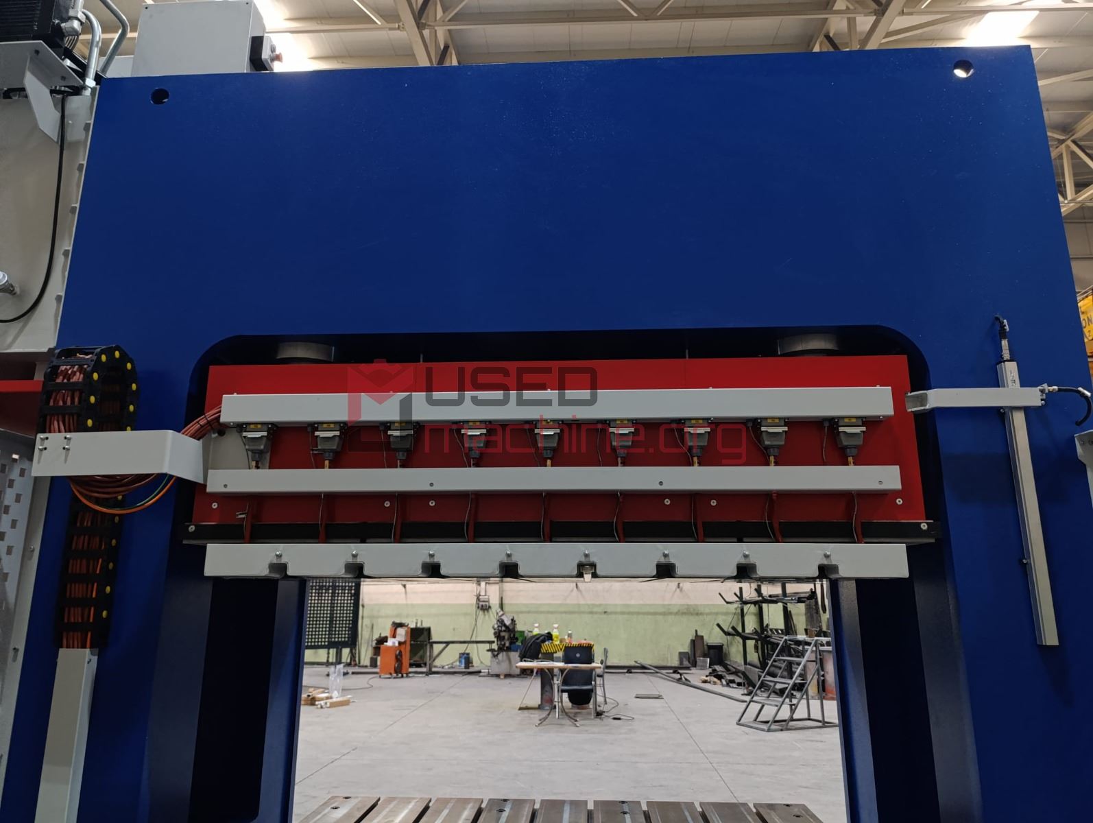 1100 t Servo-Doppelständer-Heizpresse mit Heizplatten